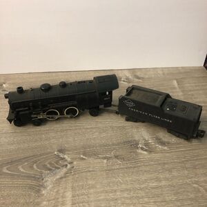Vintage 50s American Flyer 307 4-4-2 Reading Lines Locomotive & Tender For Parts